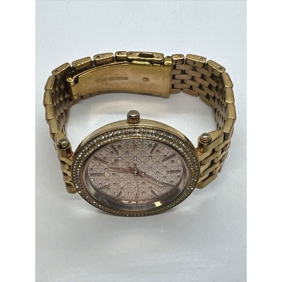 Michael Kors Darci MK3399 Womens Rose Gold Analog Dial Quartz Wrist Watch JNA408 main image 8